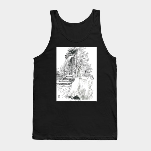 Follow me Tank Top by MuzzaSmokesArt